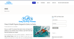 Desktop Screenshot of easysurfingfitness.com