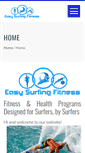 Mobile Screenshot of easysurfingfitness.com
